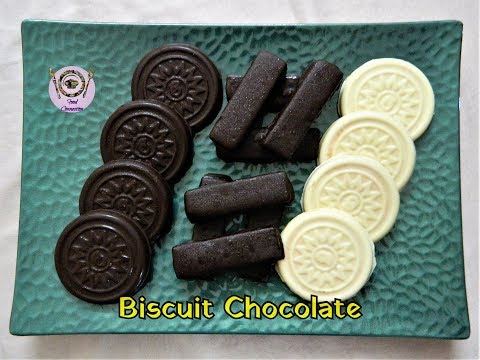 5 मिनट में बिस्किट्स से बनाये चॉकलेट | Sandwich Biscuit Chocolate | Homemade KitKat- Food Connection Video