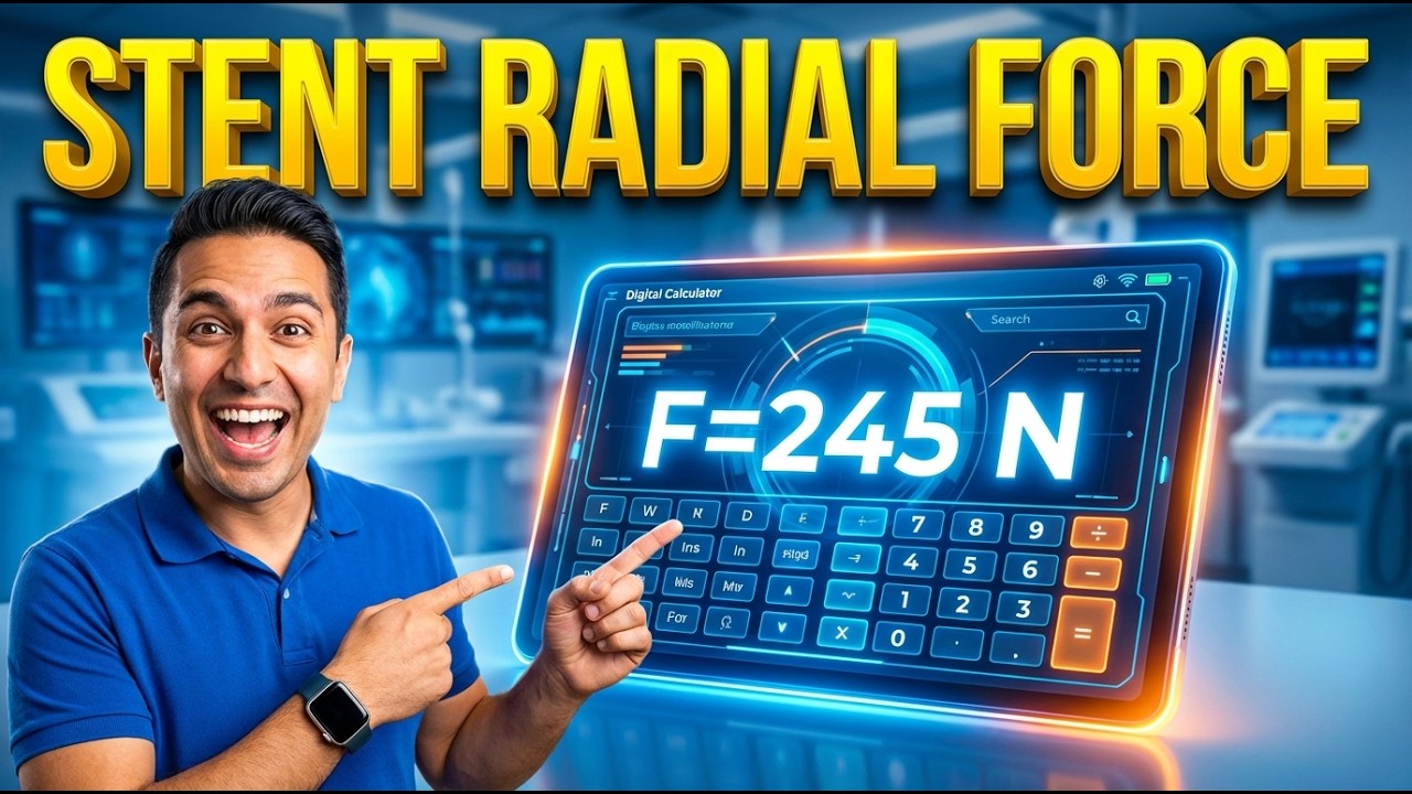 Stent Radial Force Interactive Calculator