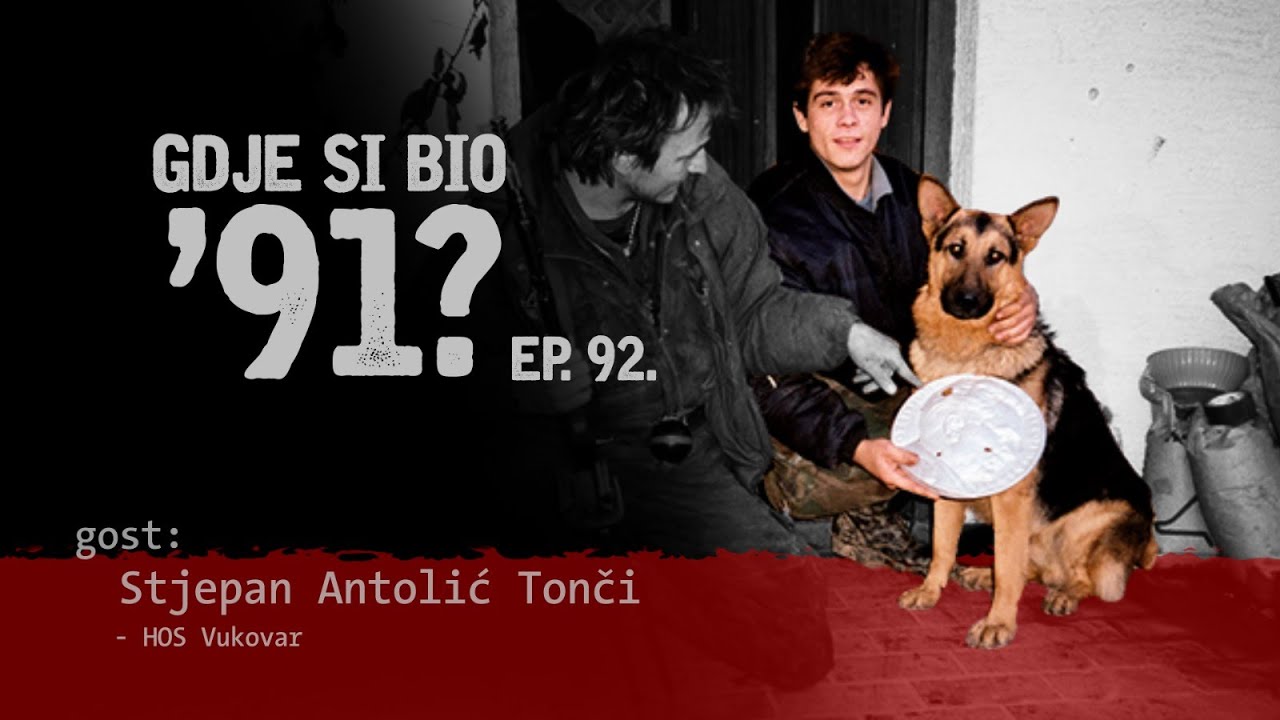 GDJE SI BIO '91? - Stjepan Antolić Tonči - JEAN-MICHELOV ZAPOVJEDNIK #92 [ENG SUB]
