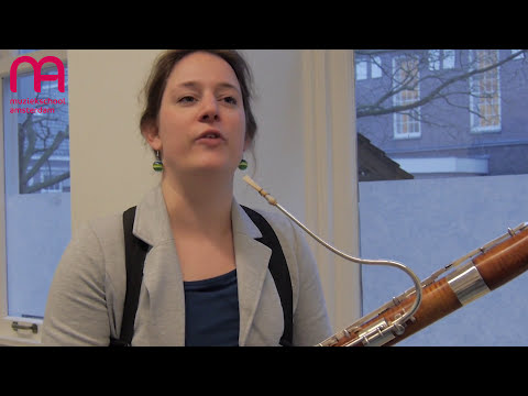 Muziekinstrument van de maand: Docent Eva en leerling Kylan over de fagot (@Muziekschool Amsterdam)