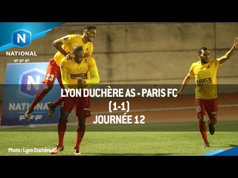 J12 : Lyon Duchère AS - Paris FC (1-1), le résumé