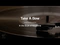 Karaoke Take A Bow Madonna Performance Track