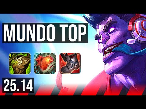 DR. MUNDO vs IRELIA (TOP) | 7/1/8 | EUW Master | 25.14