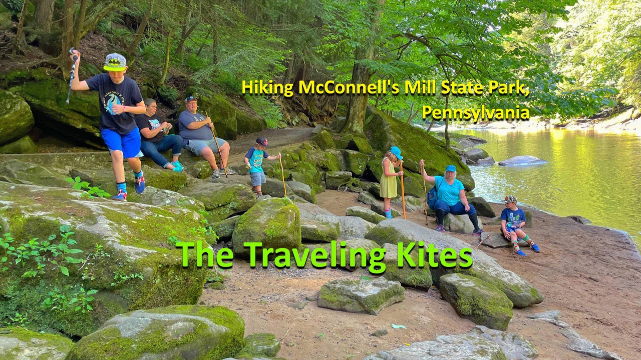 Hiking McConnell's Mill State Park, Pennsylvania