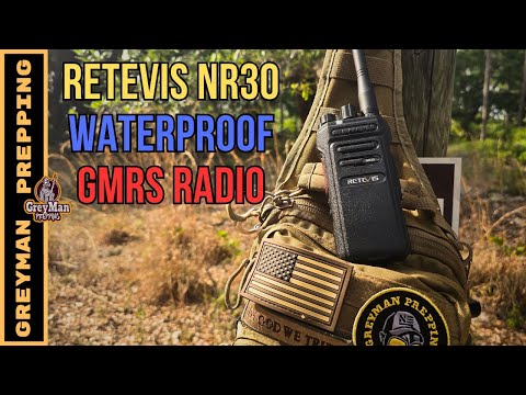 Retevis | NR30 5 Watt Waterproof GMRS Radio