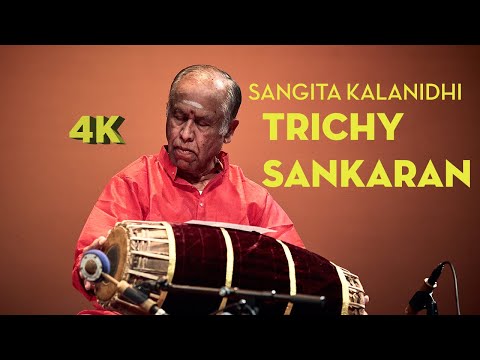 Sangita Kalanidhi Dr. Trichy Sankaran - Tani Avartanam (4K) #trichysankaran #mridangam