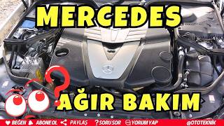 Mercedes V6 Ağır Bakım |  EGR | Katalizör Tıkanması | Yağ, su kaçaklar