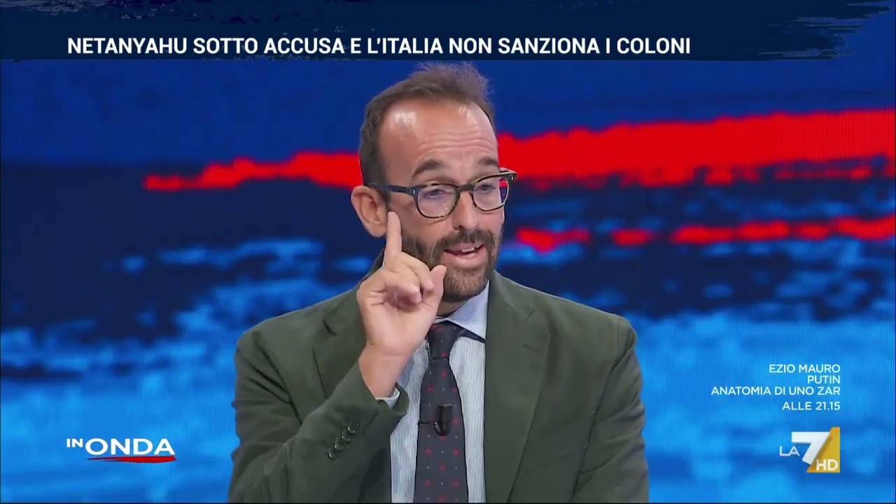 Sanzioni a Israele, Cerasa: "Attenzione a non considerare tutti i coloni come degli estremisti ...