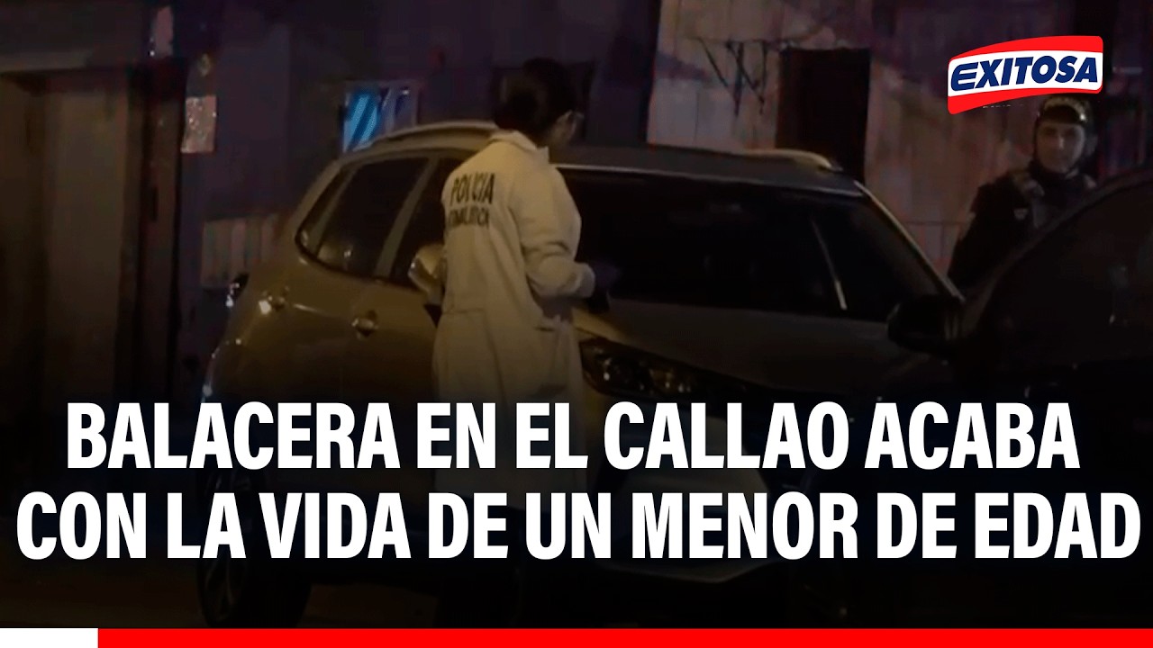 🔴🔵 Balacera en el Callao deja a un menor de ocho años fallecido tras ser baleado por desconocidos