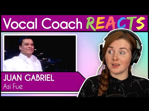Vocal Coach reacts to Juan Gabriel - Así Fue (En Vivo Live)