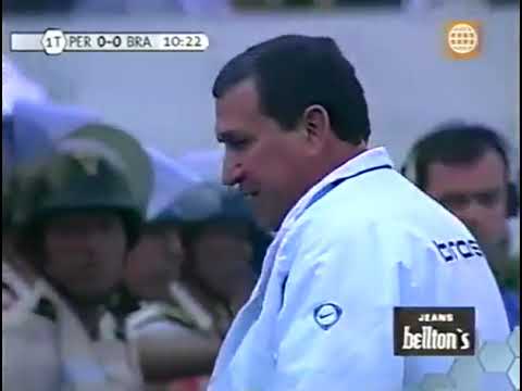 Eliminatorias Mundial 2006: Peru 1-1 Brasil (16/11/2003). Narración en español.