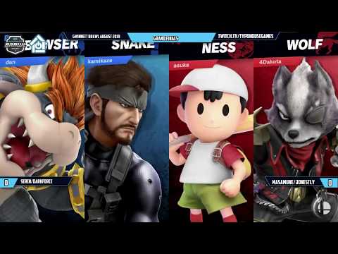Gwinnett Brawl August 2019 - Danye/Kamikaze VS Jonestly/Masamune - Doubles Grand Finals