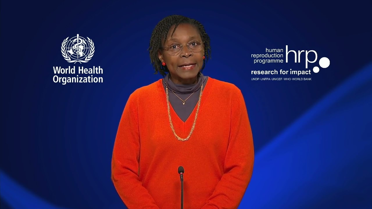 Launch of WHO Guidelines on Infertility, opening remarks by Pascale Allotey