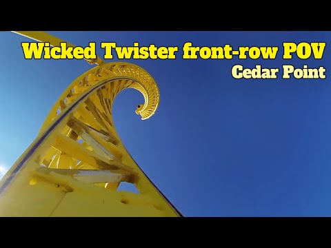 Wicked Twister Front-Row POV at Cedar Point