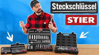 Steckschlüssel im Vergleich: STIER von 38 bis 179 Teile!