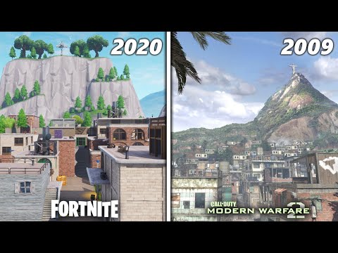 MW2 Favela in Fortnite