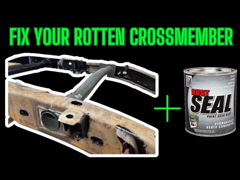 99-07 Silverado / Sierra fuel tank crossmember rotted out? How to WELD in a REPLACEMENT