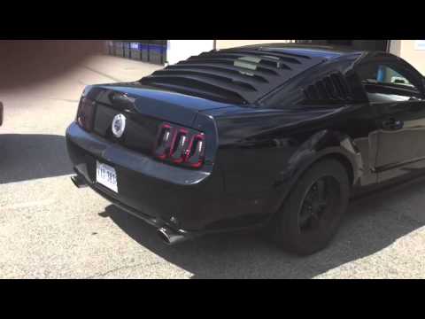 2008 Mustang GT Bullit bbk longtubes o/r x with borla ataks