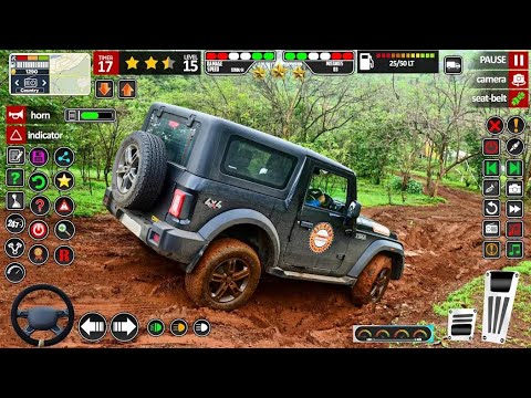Uphill Jeep Driving Simulator 3D - Luxury 4x4 SUV Hammer Driver : Android Gameplay