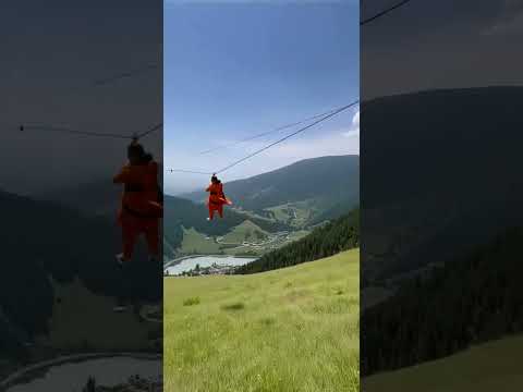 “Zipline Ka Qayamat Scene! Pakistani Woman vs Zipline – Sora 2 AI Ultra Realistic Video” #funny