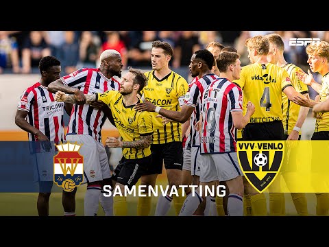 BESLISSING VALT in LAATSTE MINUUT van de VERLENGING! ⌛️ | Samenvatting Willem II - VVV-Venlo
