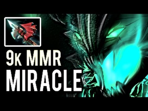 Miracle 9k MMR Carry Outworld Devourerr with Hurricane Pike Dota 2