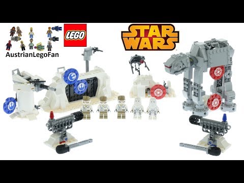 Vidéo LEGO Star Wars 75241 : Action Battle La défense de la base Echo