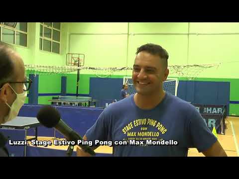 Stage estivo ping pong Luzzi 22/25 luglio 2021
