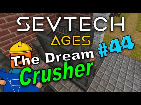 Minecraft - Crusher, ender crafting bench - SevTech Ages #44