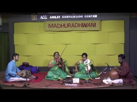 Madhuradhwani-Lalitha Nandini Violin Duet
