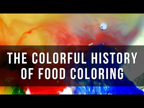 When Did We Start Using Food Colors?