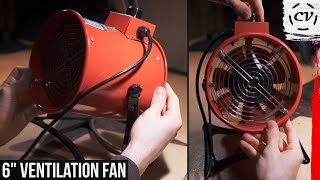 6" Ventilation Fan Review (Unboxing & Test)