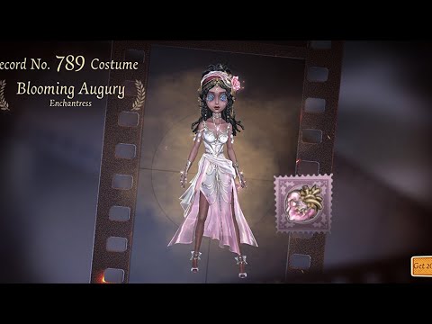 Identity V | It’s Valentine Day!!!Her Dress is Actually Very Pink too! Enchantress “Blooming Augury”
