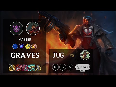 Graves Jungle vs Nidalee - EUW Master Patch 11.1