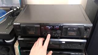 Video thumbnail for Sony TC-WE435 Dual Cassette Deck by Carlos Pinto