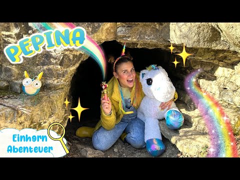 🦄 EINHORN Abenteuer 🌈✨ Pepina ist mutig & hilft Einhorn Luna ihr magisches Zauberlicht zu finden 🔍