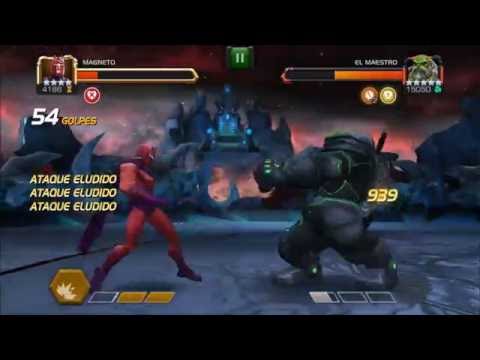 MCOC - Magneto Vs El Maestro
