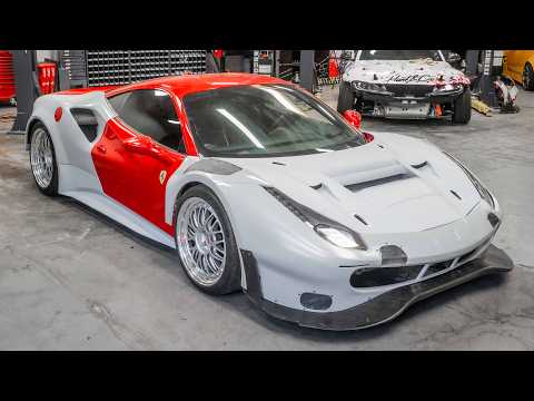 The Final Assembly Of The Ferrari 488 GT3!