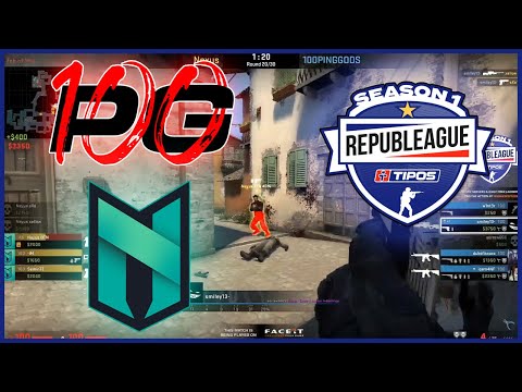 Nexus vs 100PINGGODS - REPUBLEAGUE Season 1: European Qualifier #2 - HiGHLiGHTS | CSGO