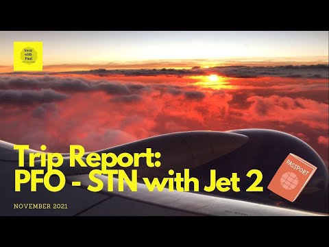 Paphos to London Stansted   Jet 2 13/11/21