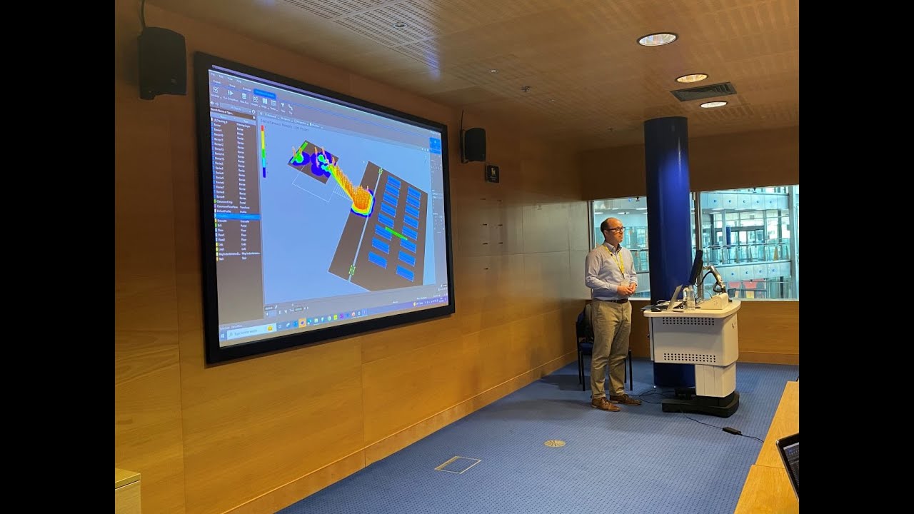 Oasys MassMotion Demo: How to build and run a simple classroom evacuation model