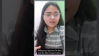 Difference between In-Situ and Ex-Situ Conservation - UPSC CSE #upsc #upscprelims2023 #iasexam