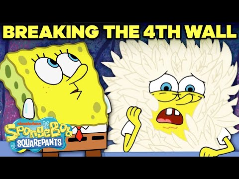 每次海綿寶寶打破第四面牆的時候？ (Every Time SpongeBob Breaks the 4th Wall ??)
