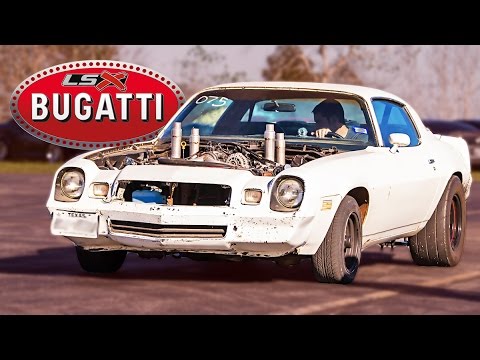 Junkyard BUGATTI - FOUR Turbos!? Video