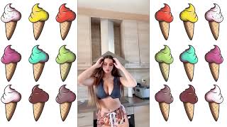 Big bank challenge tiktok free🍑 Transparent dress challenge 👙😱#tiktok #foryou #trending #viral