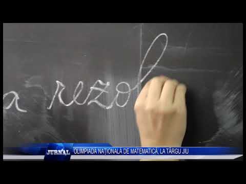 OLIMPIADĂ NAȚIONALĂ DE MATEMATICĂ, LA TÂRGU JIU