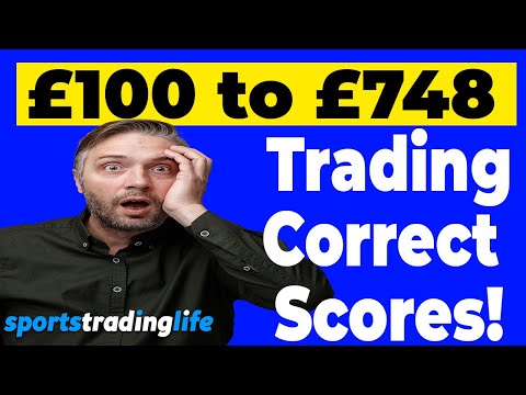 Insane Way To INCREASE Correct Score Trading Profits Revealed!