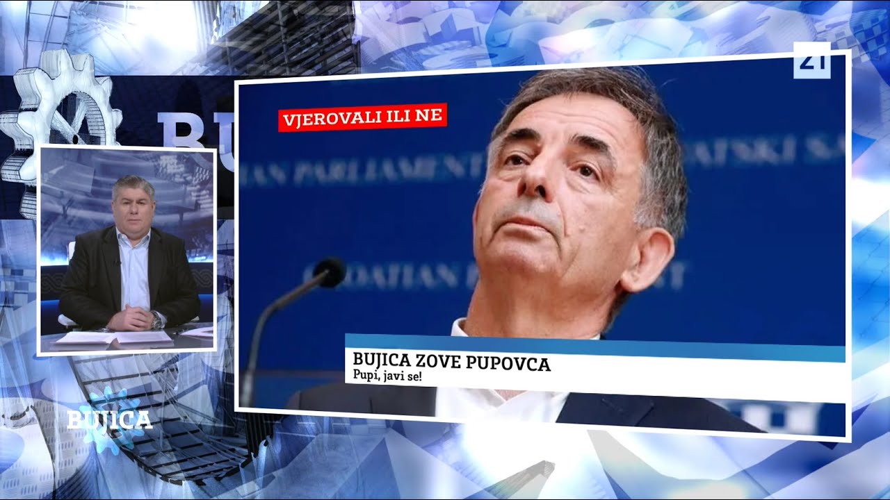 BUJICA SPECIJAL 08.12.2023. BUJANEC NAZVAO PUPOVCA! Šef SDSS-a uživo u Bujici: “Molim???“