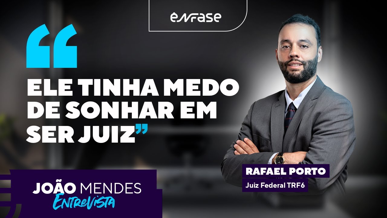 Ele tinha Medo de sonhar em ser Juiz - JM Entrevista Rafael Porto