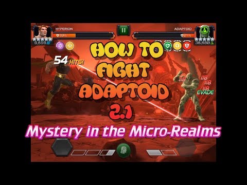 MCOC - How to Fight Annoying Adaptoid in 2.1 Quest: Mystery in the Micro-Realms Variant